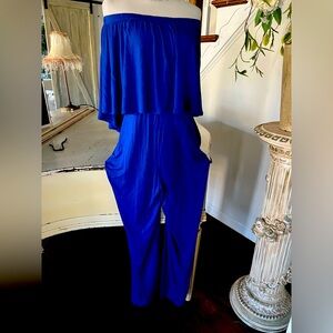 Off the Shoulder Jumpsuit